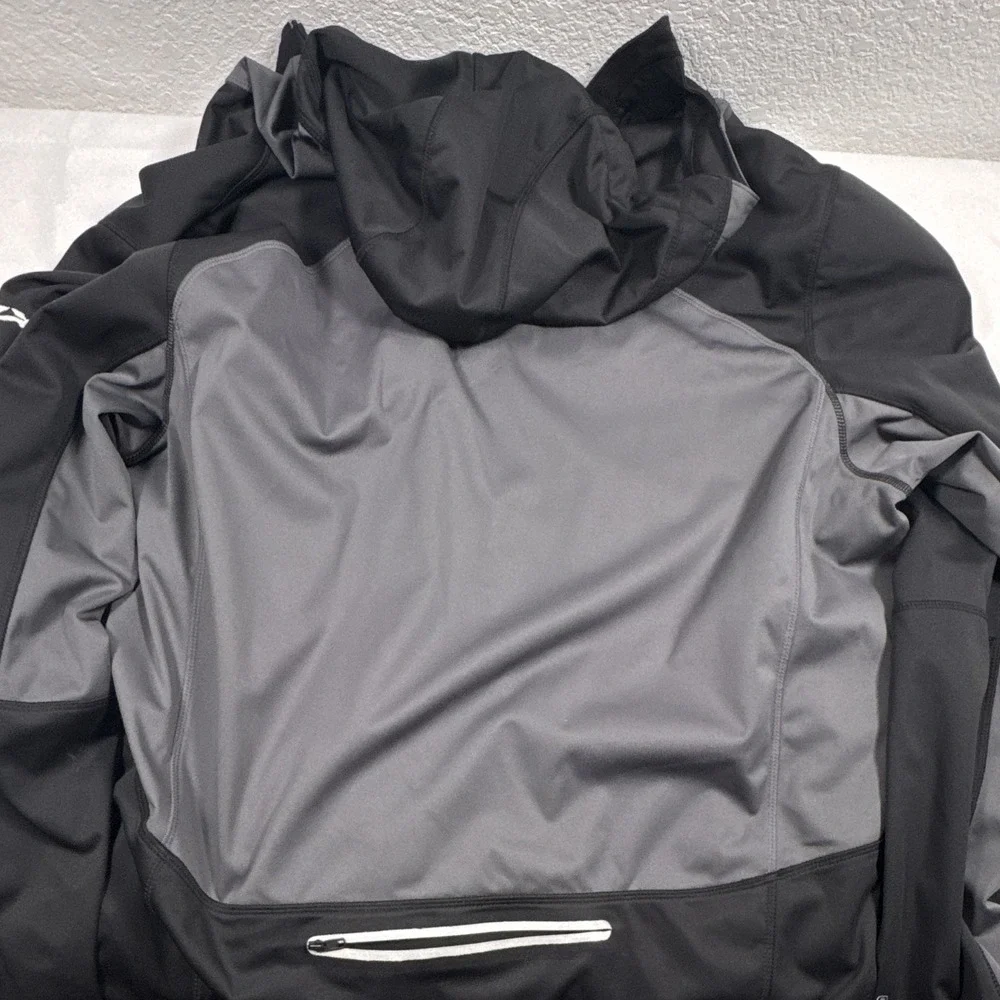 OGIO Endurance Yamaha GYTR Hooded Full Zip Softshell Jacket Black/Gray 2XL